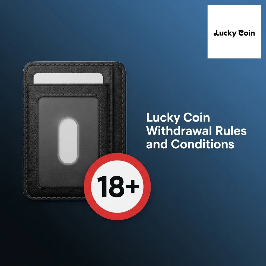 Lucky Coin withdrawal rules: KYC verification, bonus wagering, same method rule, minimum limits, and security checks for UK players.