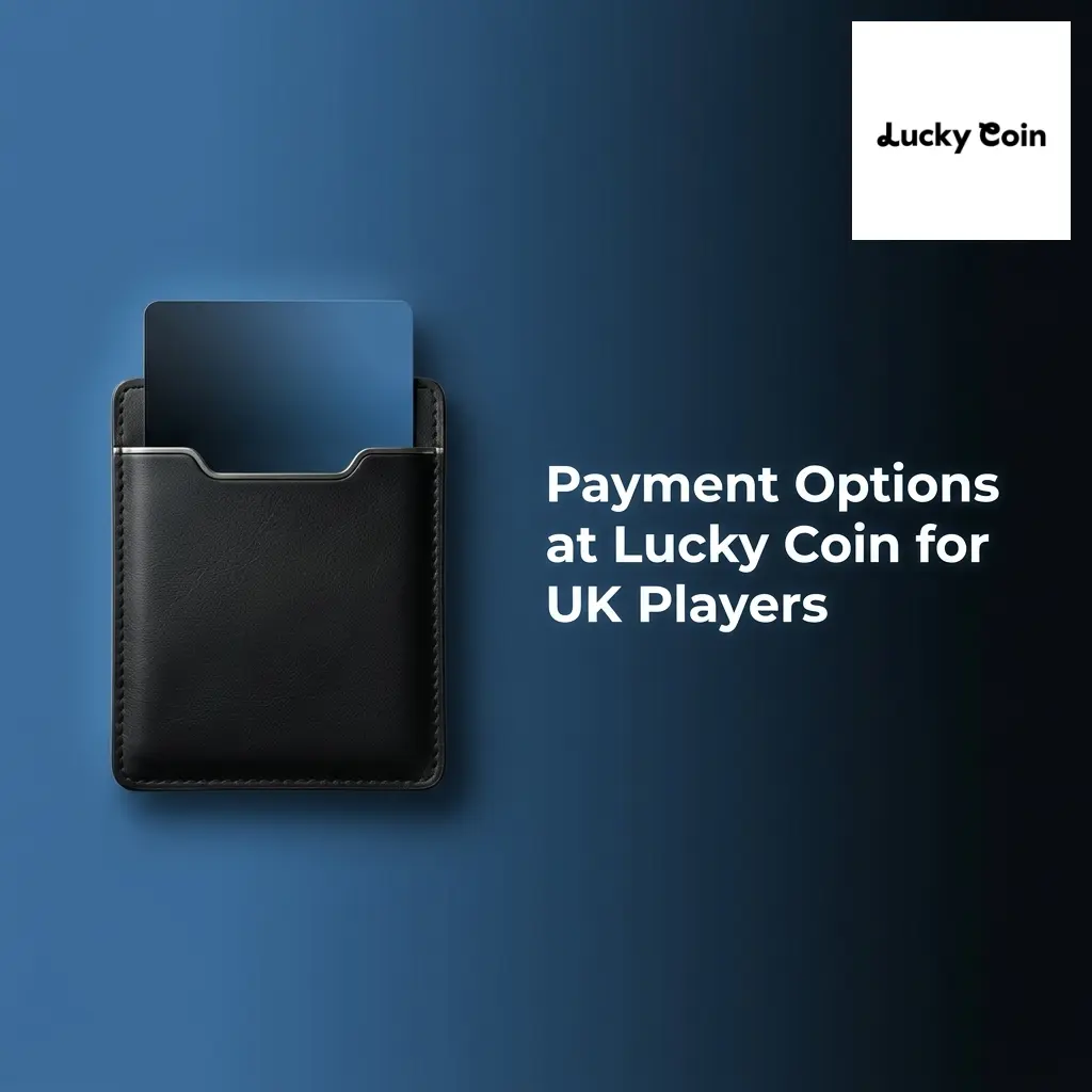 Lucky Coin payment options for UK players including Bitcoin, Ethereum, Visa, Mastercard, and bank transfer methods
