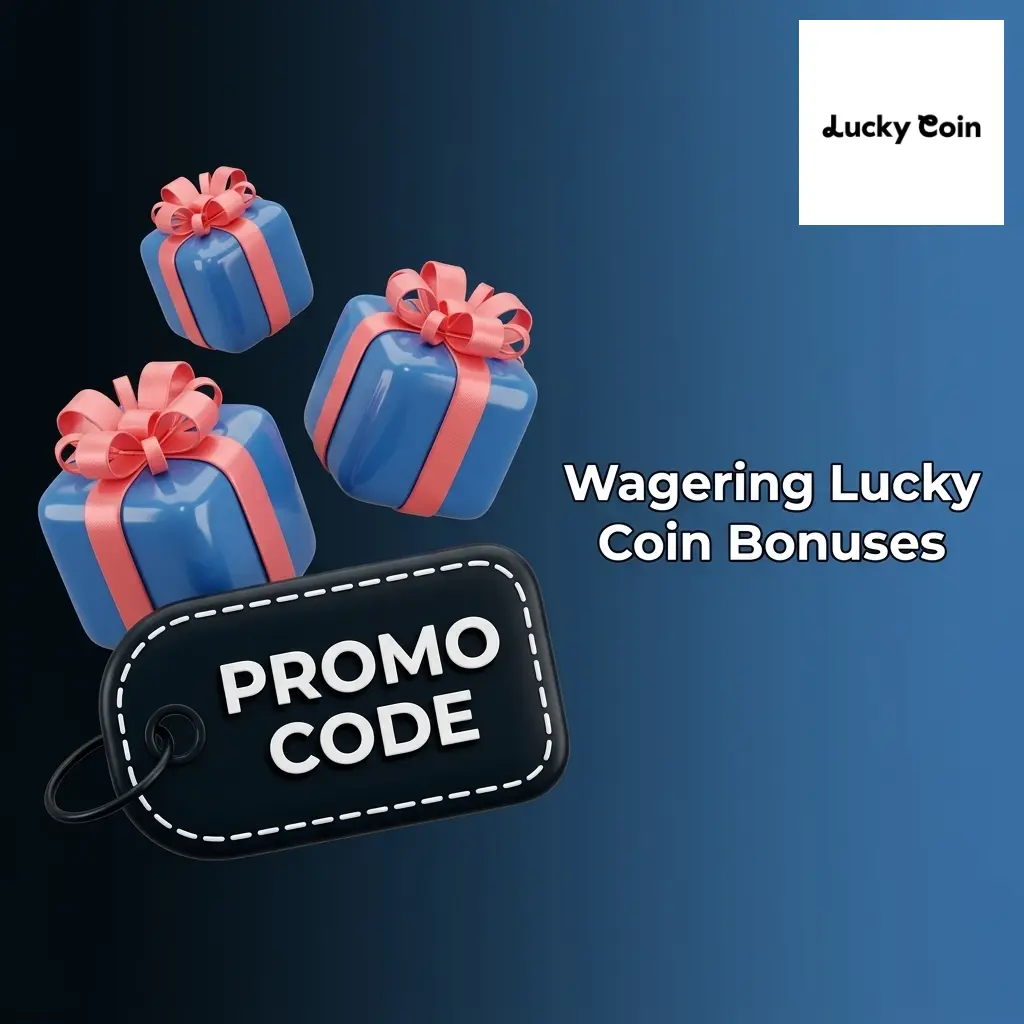 Wagering requirements for Lucky Coin bonuses including timeframes, multipliers, eligible bet types, and cashback conditions